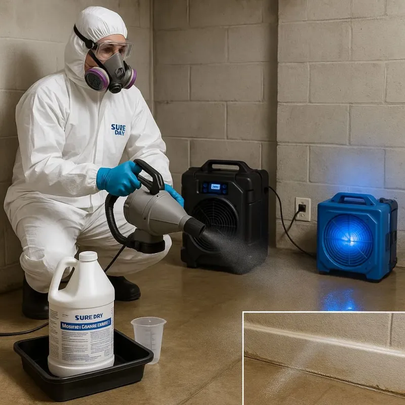 Sanitization and Odor Removal process in Somerset, NJ